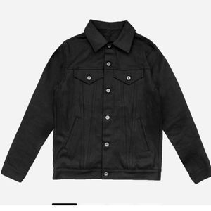 Type 3s Denim Jacket Double Black